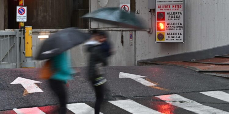 I fenomeni più intensi previsti al Centro Sud