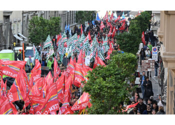 Manifestazione di Cgil