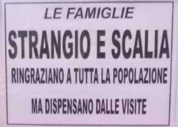 E' stato fatto affiggere a San Luca