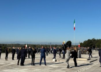 Presente il ministro Ciriani in rappresentanza del governo