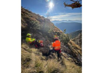 Era scivolato per circa 200 metri durante una battuta di caccia