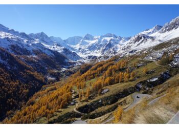 La strada panoramica collega Merano con il Tirolo austriaco