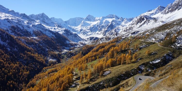 La strada panoramica collega Merano con il Tirolo austriaco