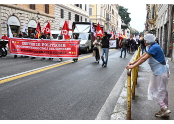 In piazza anche i Cobas con gli studenti