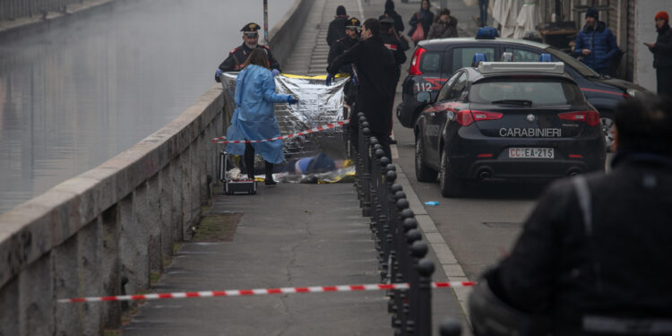 Recuperato nel Naviglio Pavese da Carabinieri e Vigili del fuoco