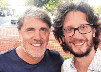 Da sinistra, Alesandro Calori e Paolo Ortelli