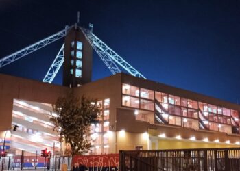 Lo stadio Marassi di Genova