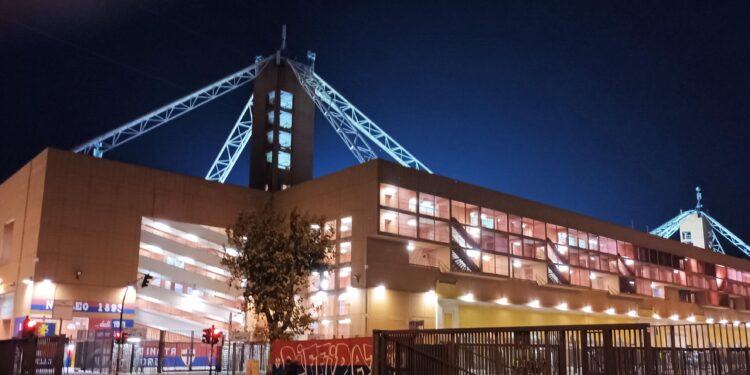 Lo stadio Marassi di Genova