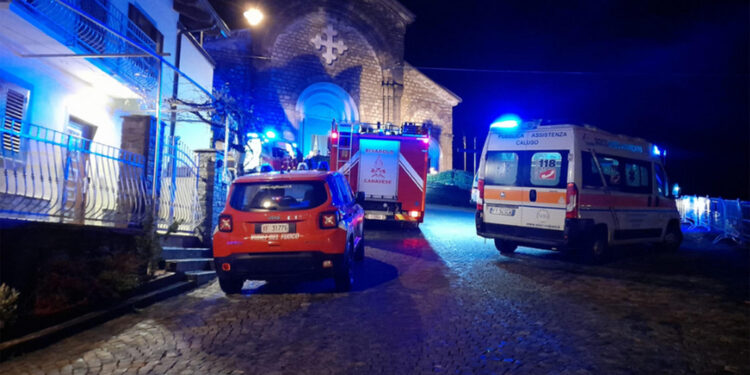 L'incidente la scorsa notte in un appartamento