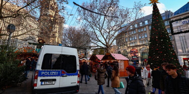 L'uomo fermato dalla polizia nella zona di Charlottenburg