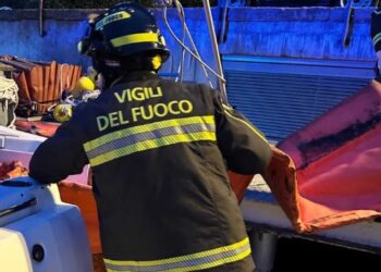 vigili del fuoco Ceresio