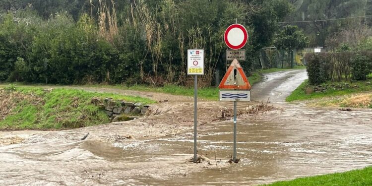 Pioggia e forti raffiche di vento