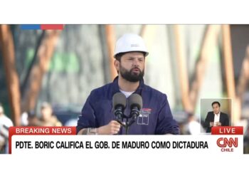 Il presidente cileno denuncia la frode elettorale di Maduro