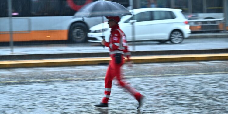 Avviso meteo della Protezione civile