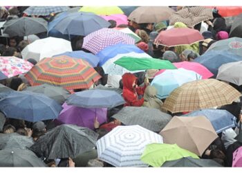 Perturbazione in spostamento verso aree interne