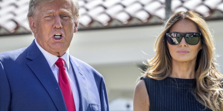 Anche Donald e Barron nel film sulla futura First Lady