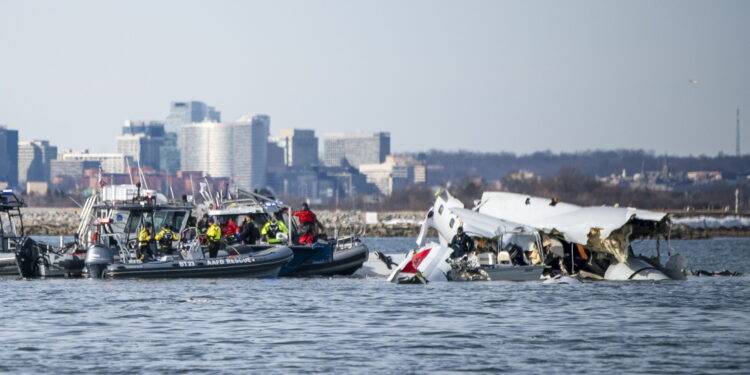 Per la sciagura aerea a Washington