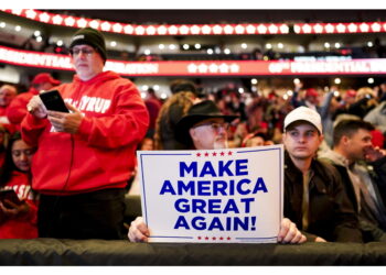 Iniziato il comizio alla Capital One Arena di Washington