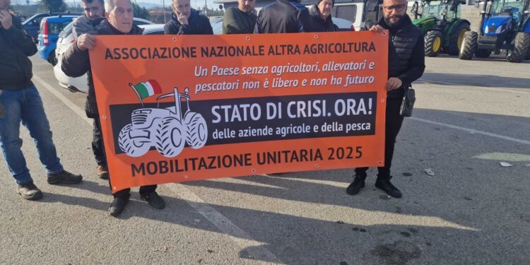 Manifestazioni con i trattori a Rosarno e nel Crotonese