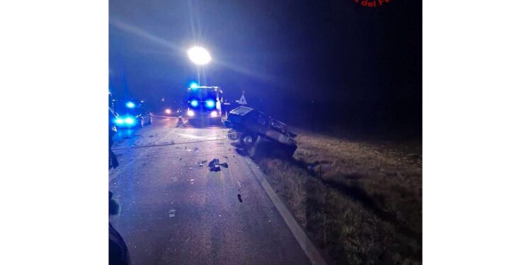 L'incidente è avvenuto ieri sera a Calderara di Reno