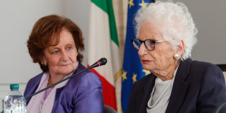 La senatrice a vita alla Giornata della Memoria al Quirinale