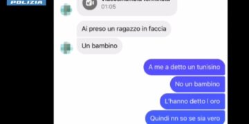 Il ferito passava per caso su uno scooter