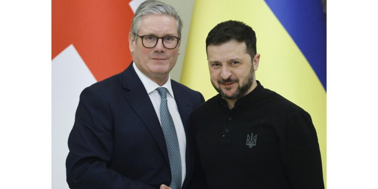 Lo ha detto Starmer in una telefonata con Zelensky