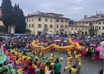 Evento principale la sfilata del Dragone per le vie della città