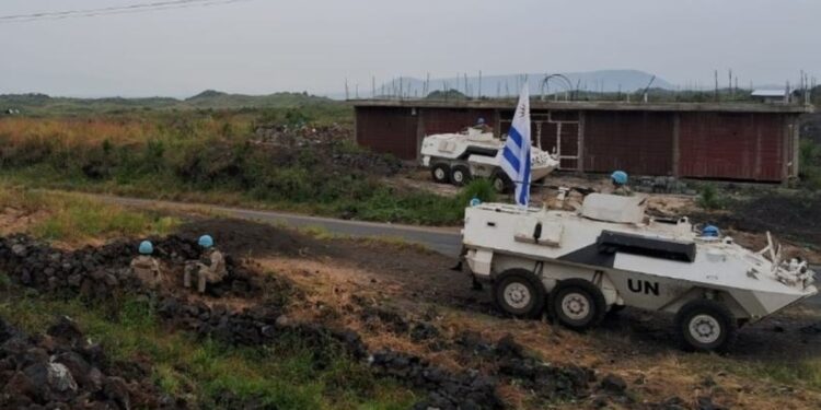 Il contingente dei Caschi blu di Montevideo è assediato dal M-23