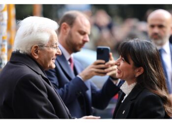 Il capo dello Stato accolto da presidente della Regione Proietti