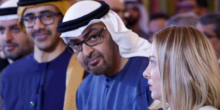 "Grazie a bin Zayed per quanto costruito in questi due anni"