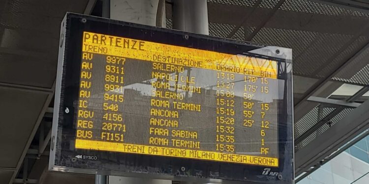 Tra linee Av Bologna-Firenze