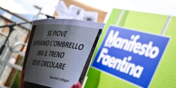 Manifestazione per collegare meglio il Mugello e la Val Lamone