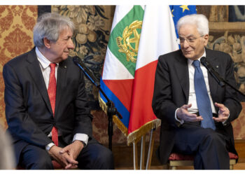 In udienza al Quirinale