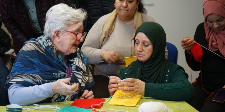 Nell'ambito del progetto intreccio di maglia a Mazara del Vallo