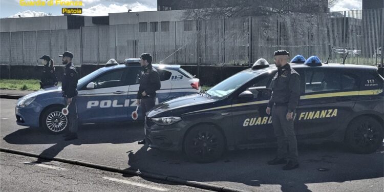 Operazione a Pistoia di Gdf e polizia